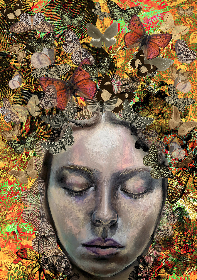 Golden Butterfly Queen