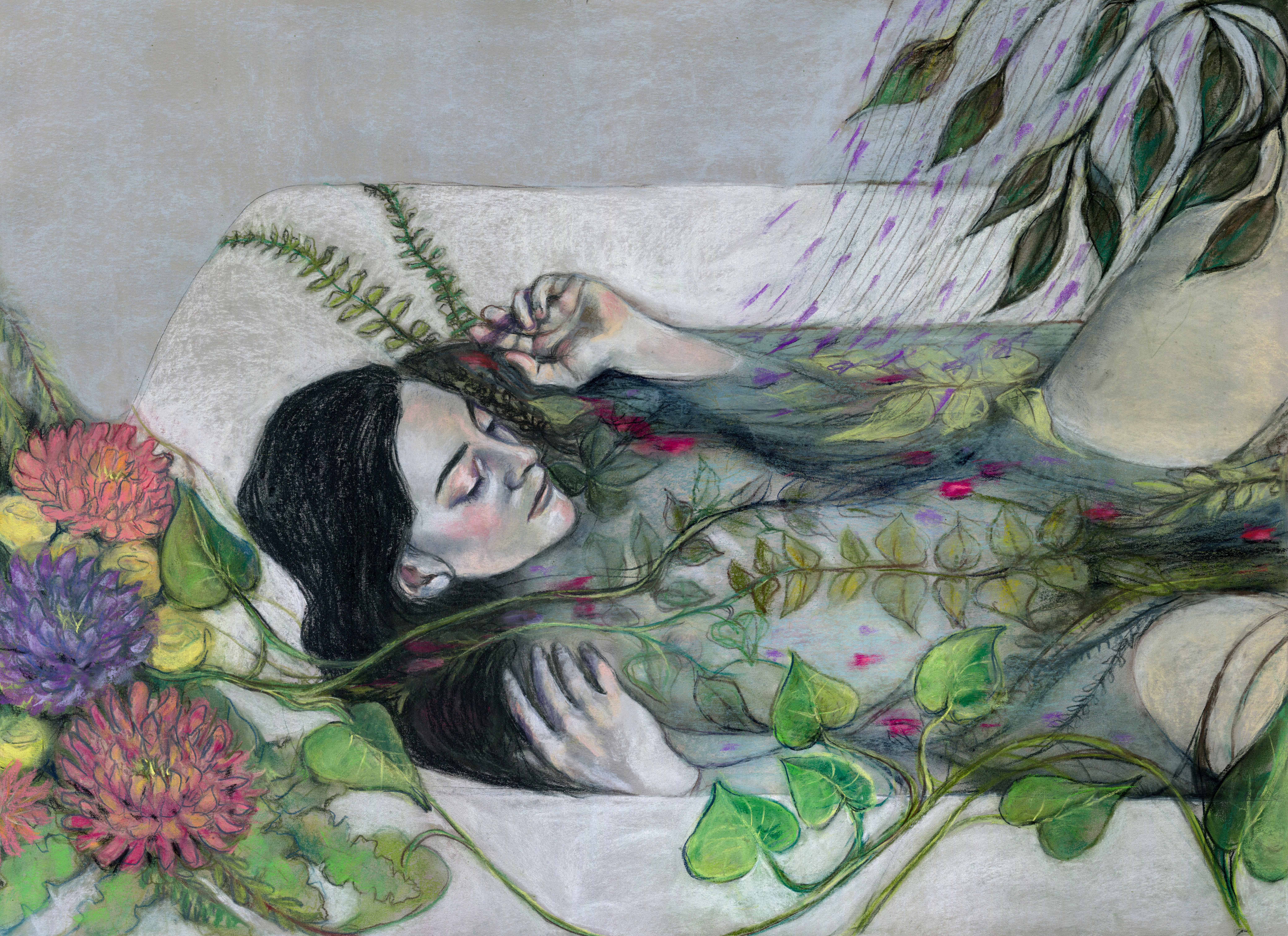 Ophelia in the Bath
