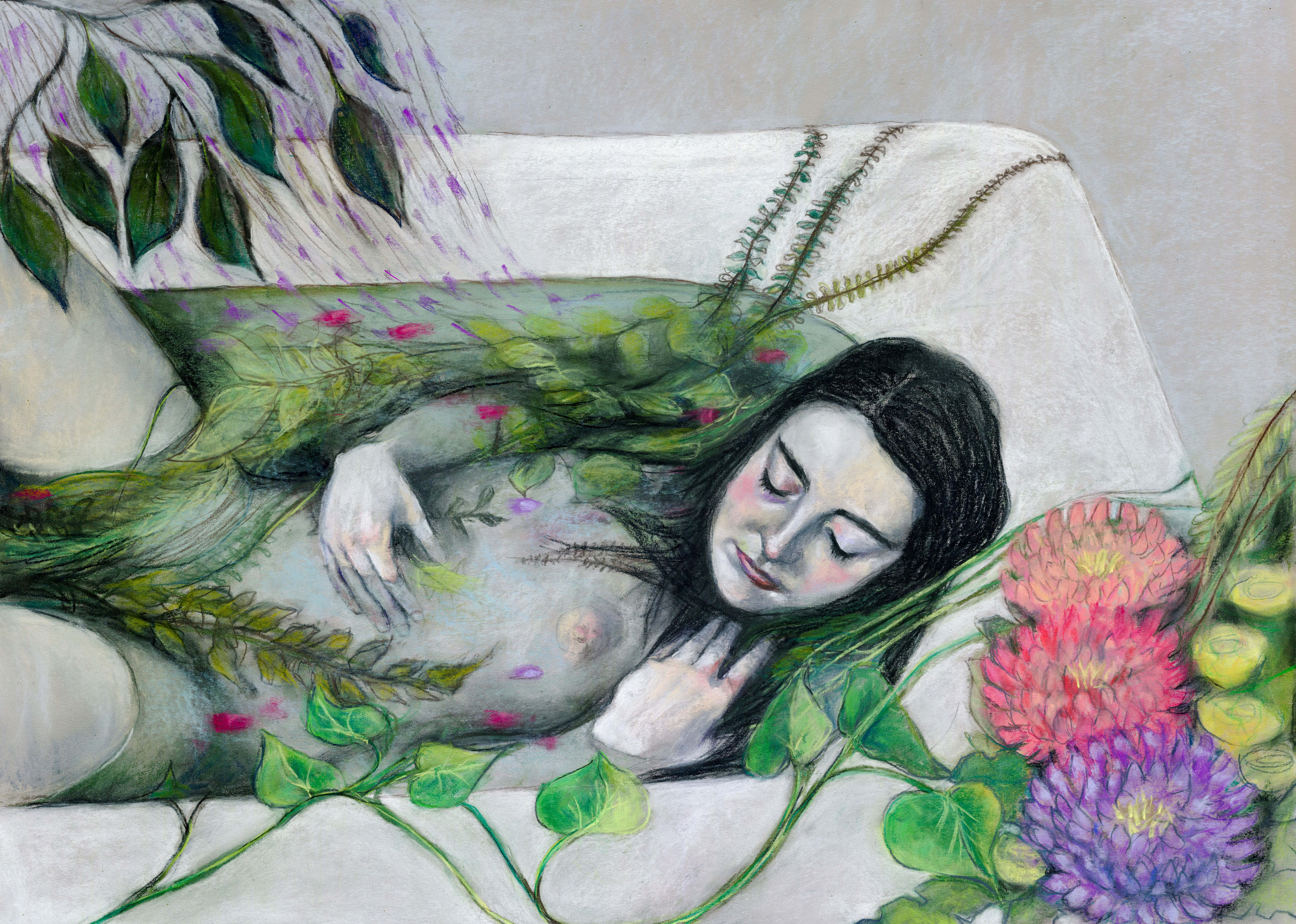 Ophelia in the Bath #2