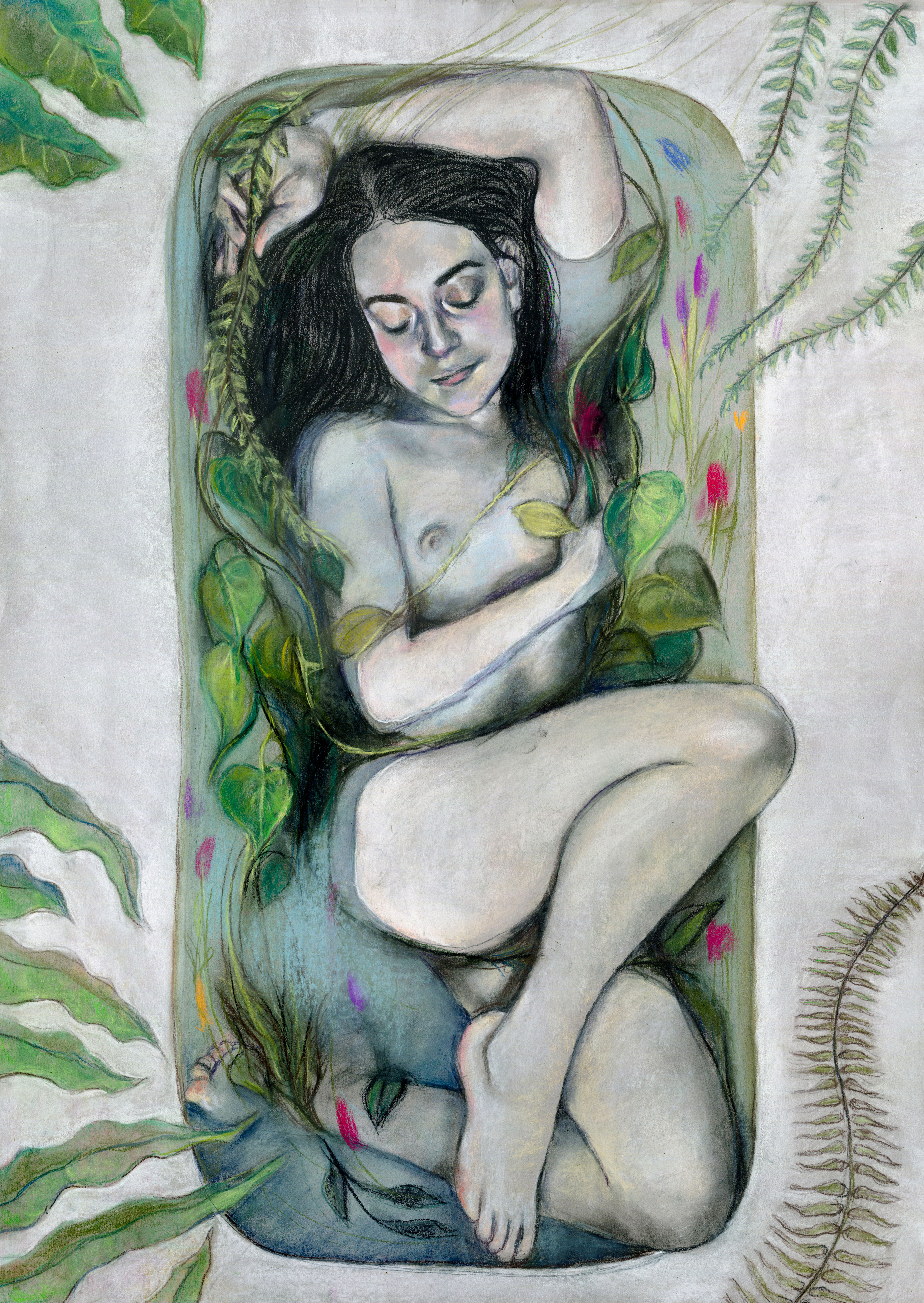 Ophelia in the Bath #3