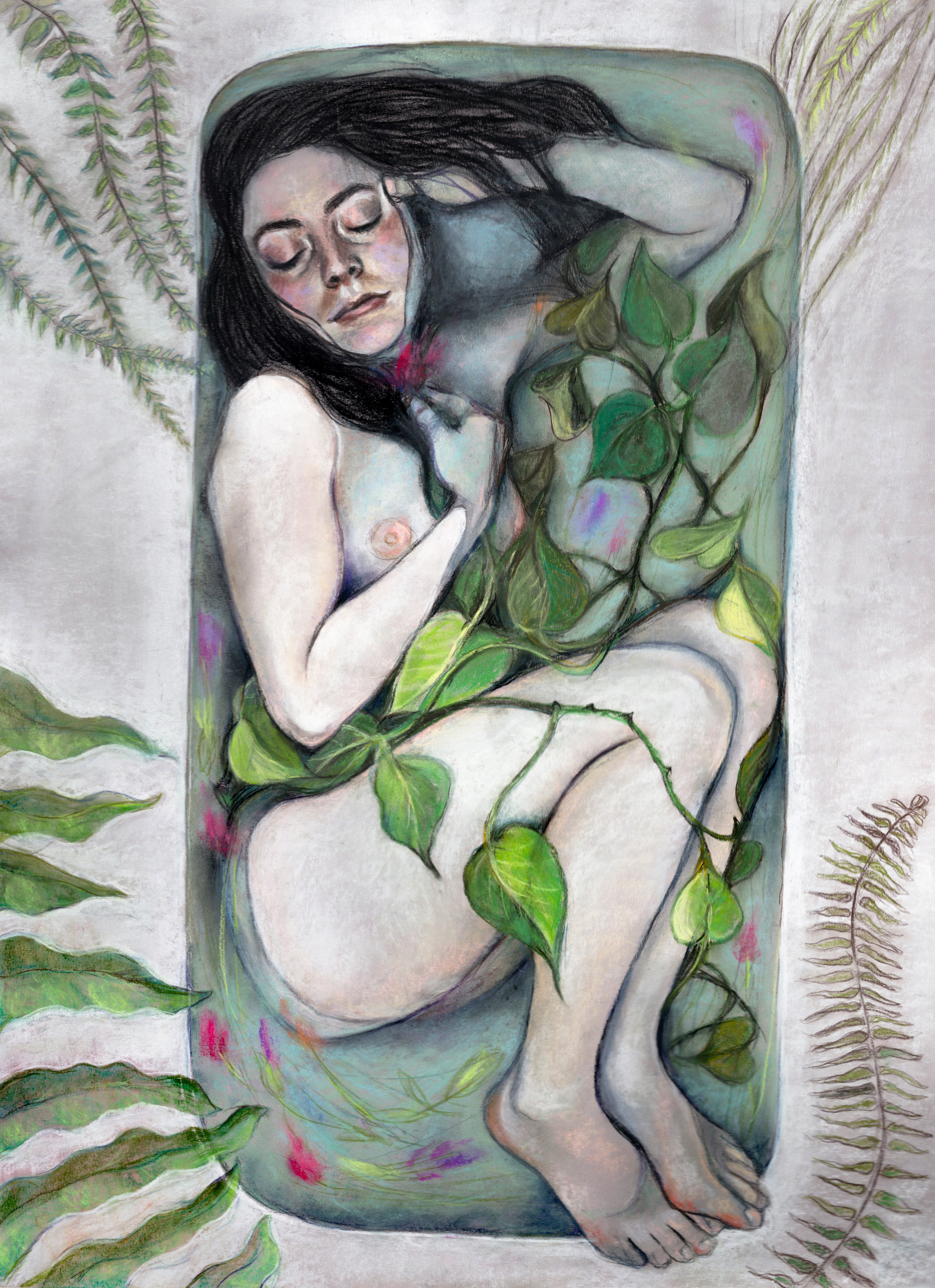 Ophelia in the Bath #4