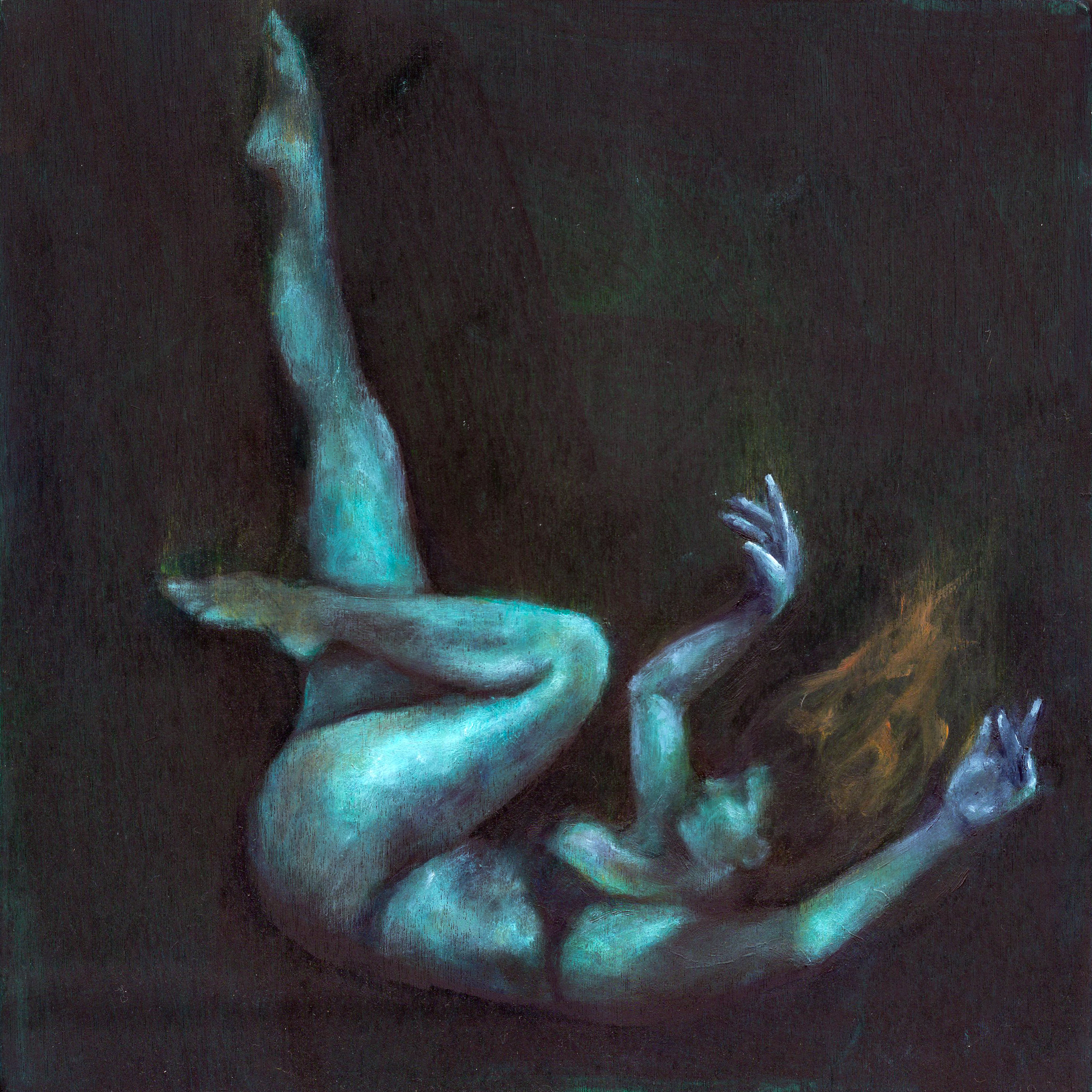 Freefall II — second panel of the eight-panel work Freefall I–VIII