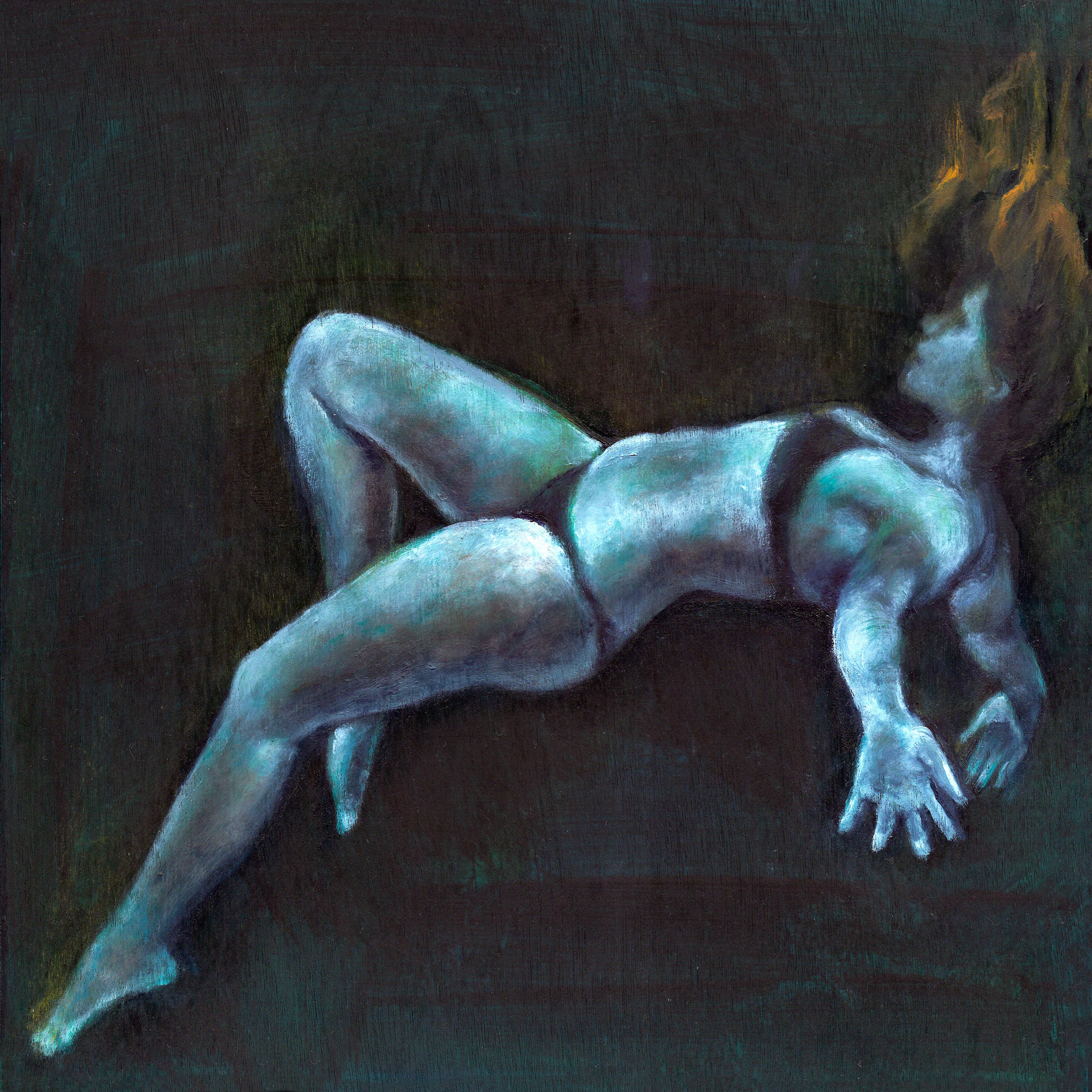 Freefall III — third panel of the eight-panel work Freefall I–VIII