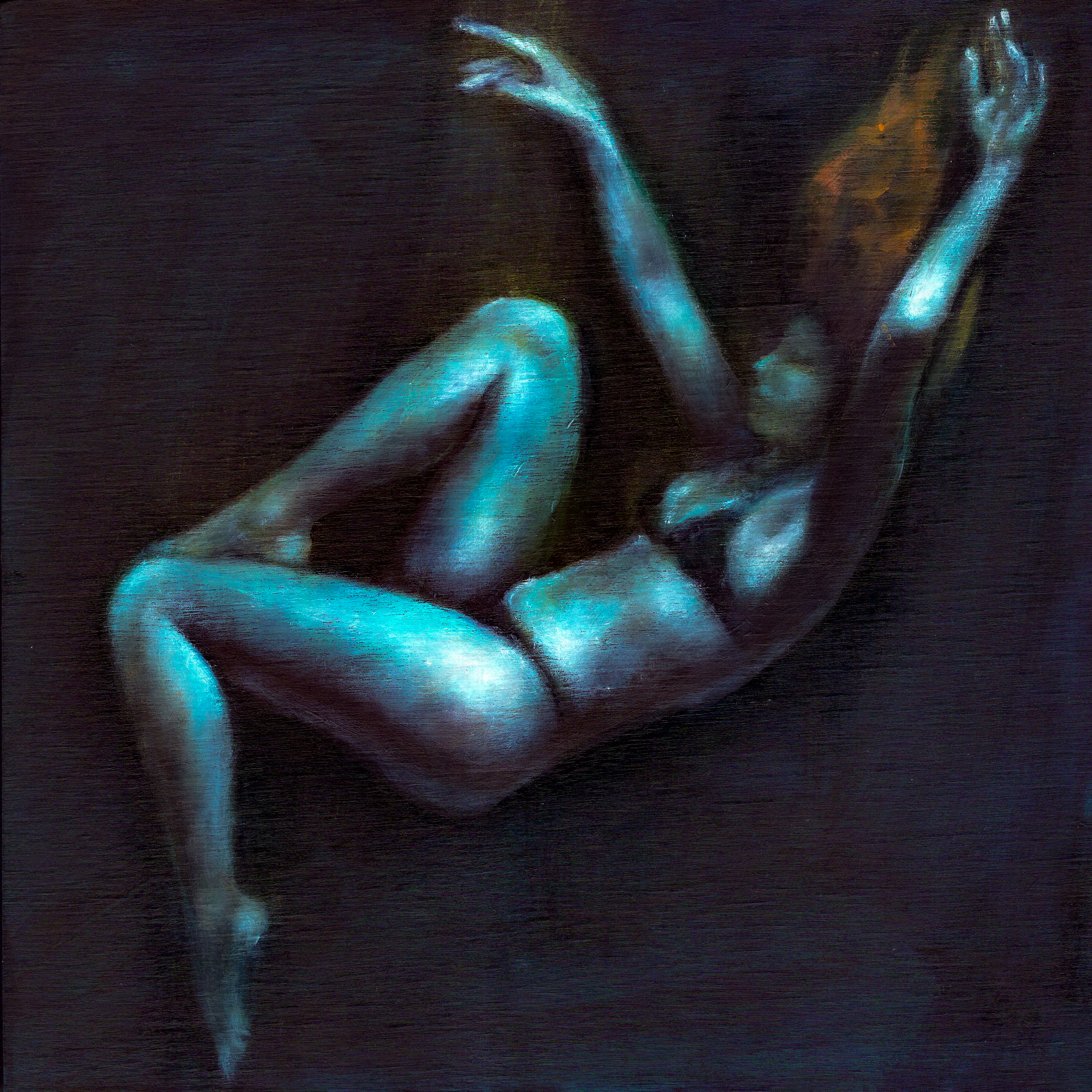 Freefall IV — fourth panel of the eight-panel work Freefall I–VIII